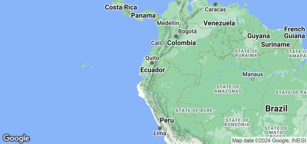 Map Ecuador