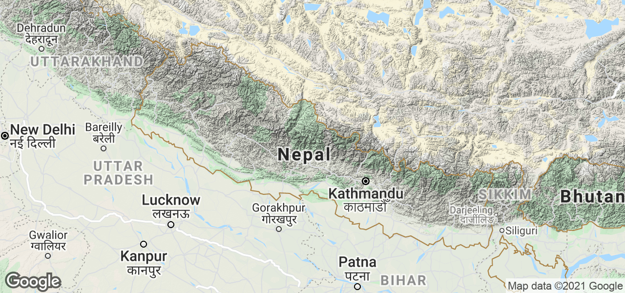 Map Nepal