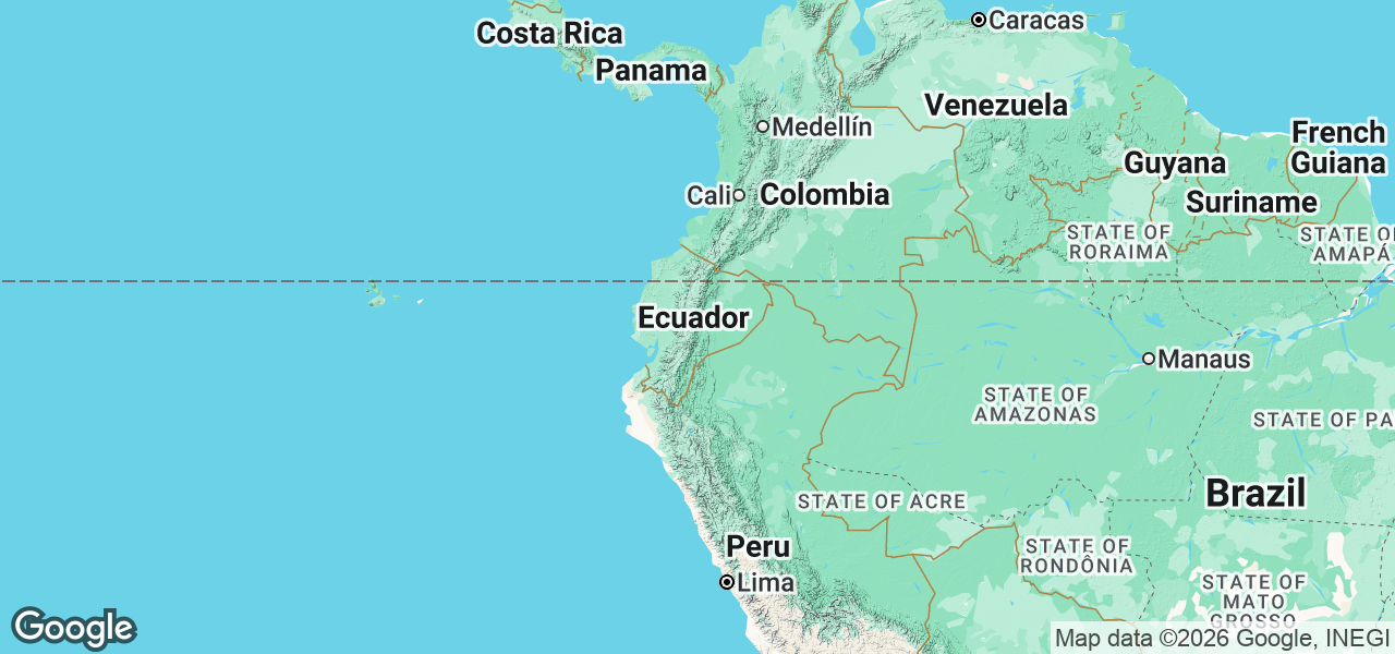 Map Ecuador