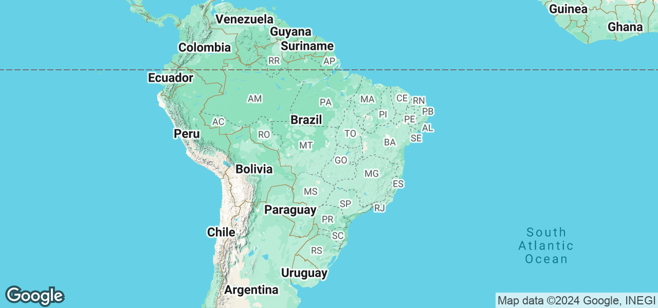 Map Brazil