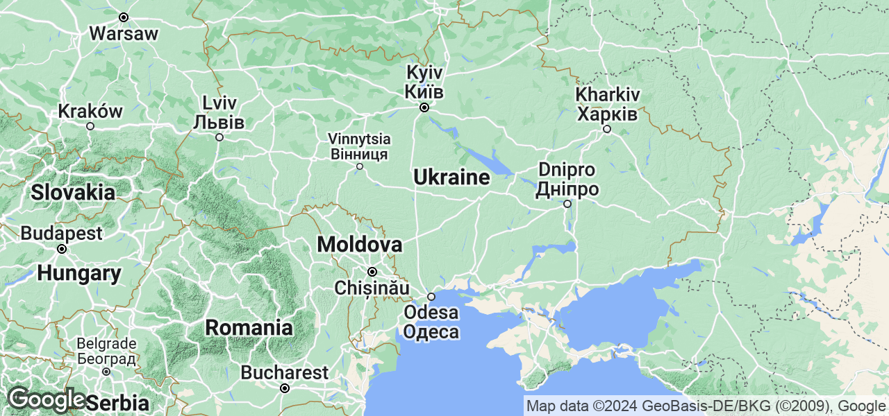 Map Ukraine