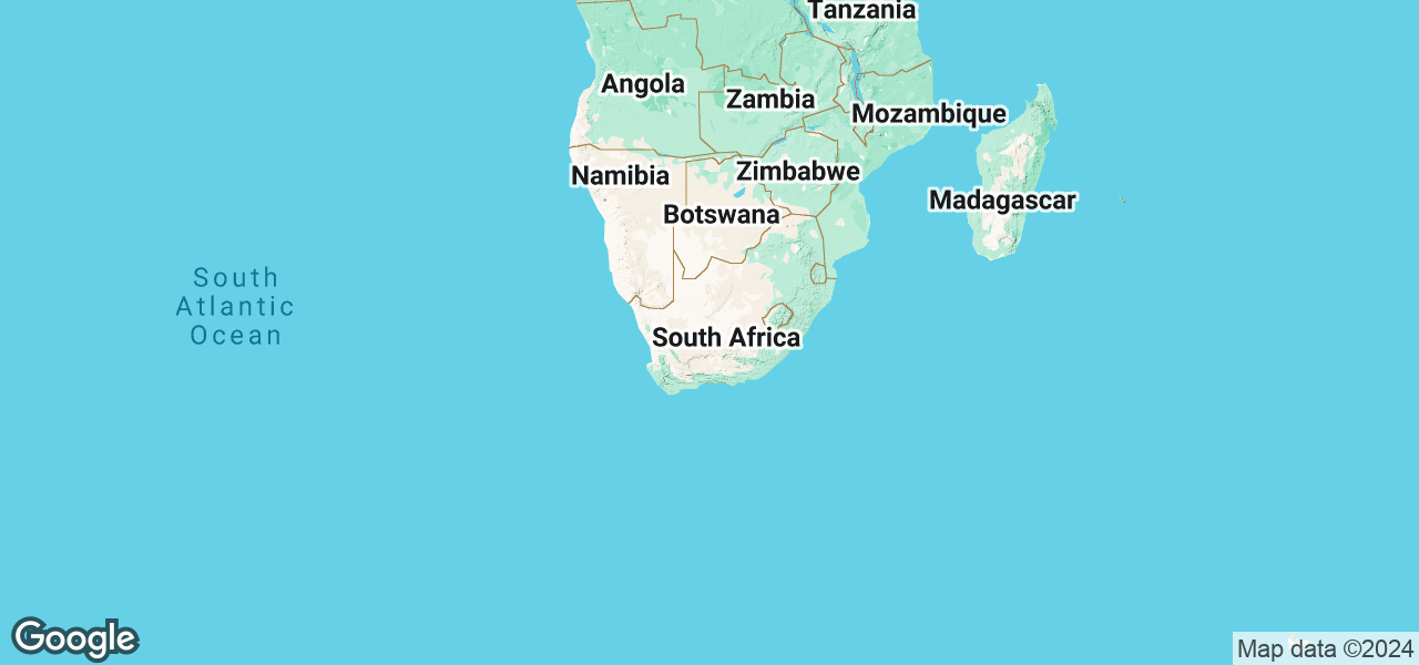 Map South Africa