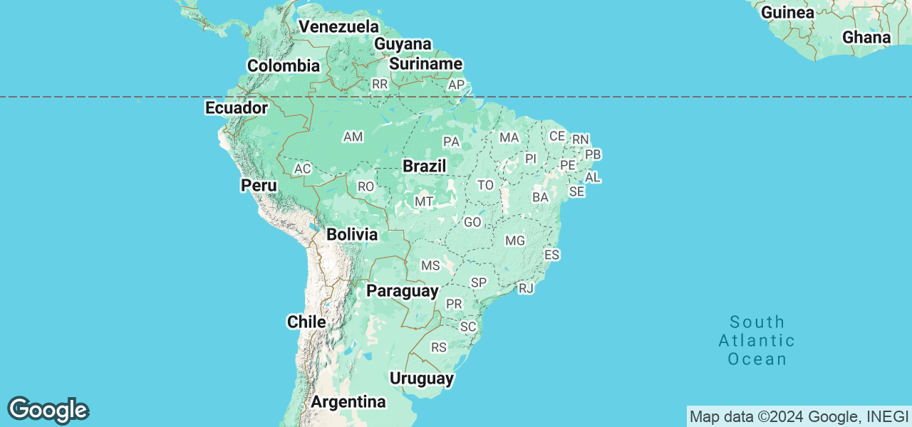 Map Brazil