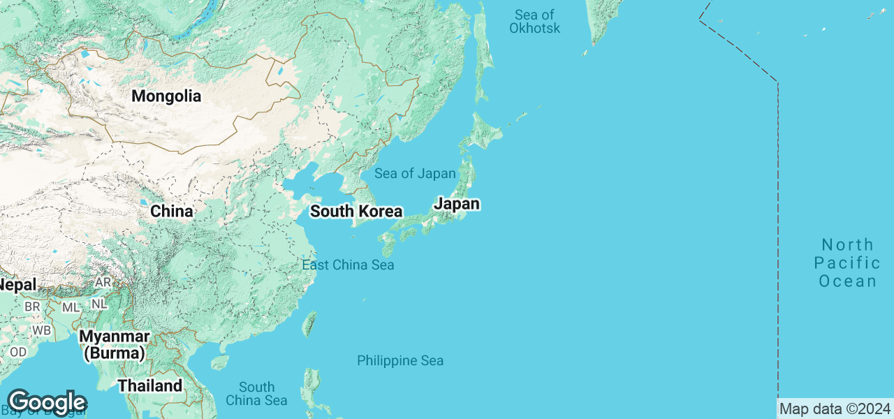 Map Japan