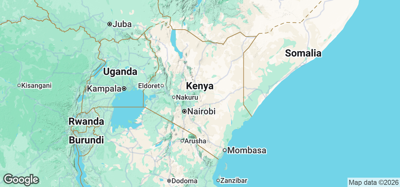Map Kenya