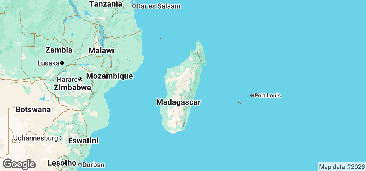 Map Madagascar