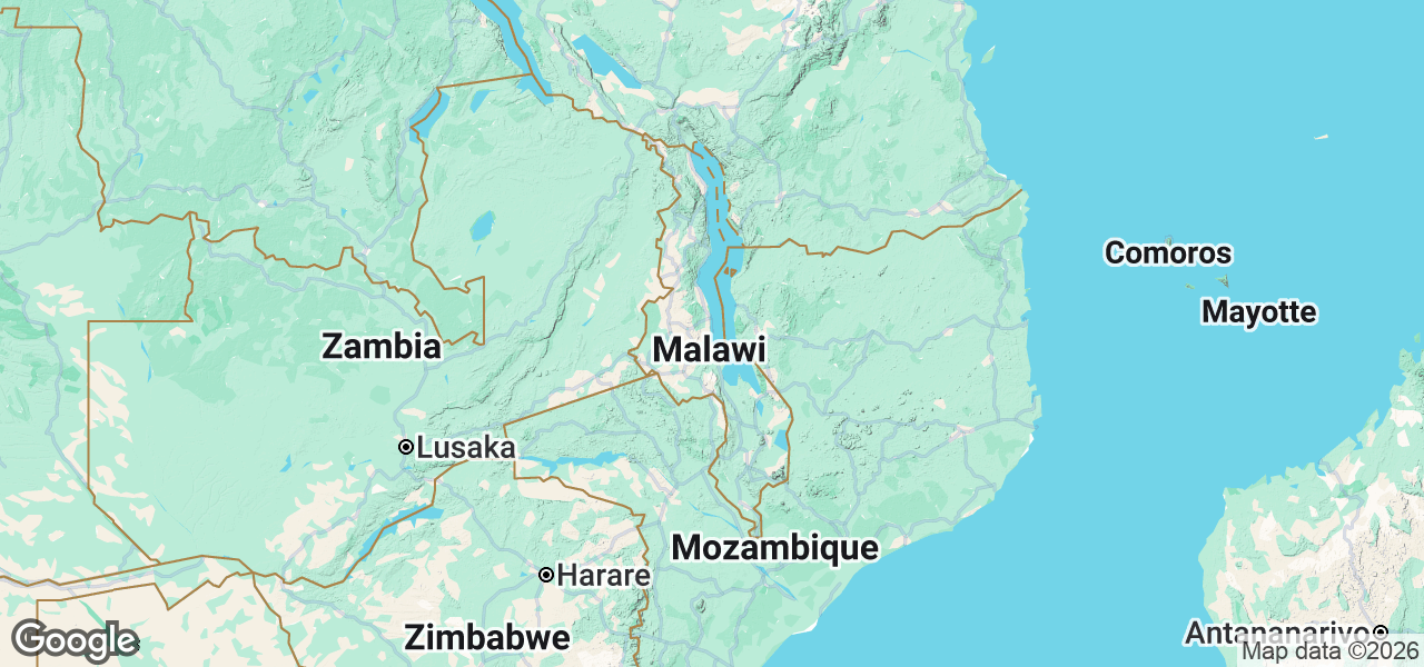 Map Malawi