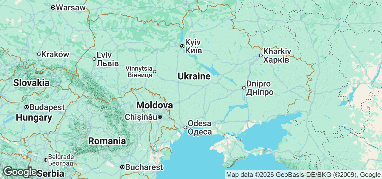Map Ukraine