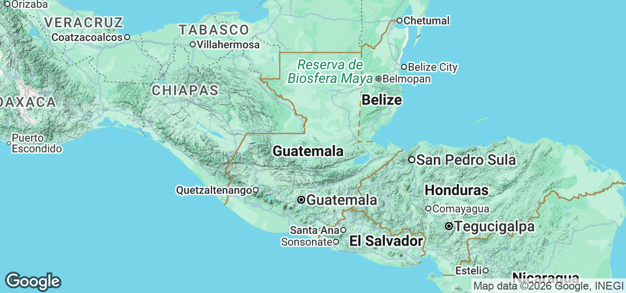 Map Guatemala