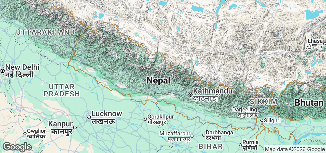 Map Nepal