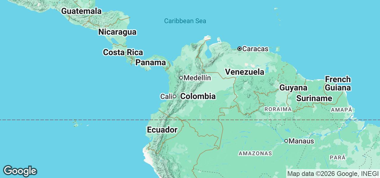 Map Colombia