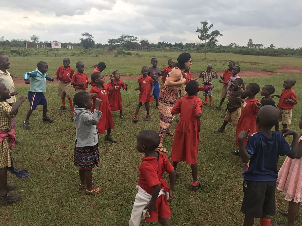 Leading in songs and games