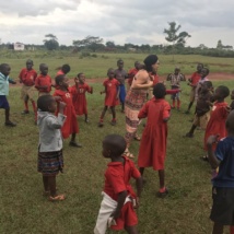 Leading in songs and games