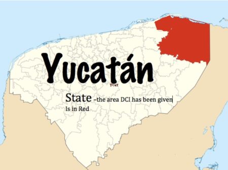 Map of Yucatan