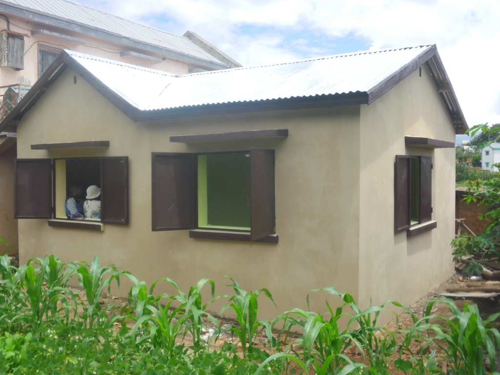 Complete FCH house from the outside