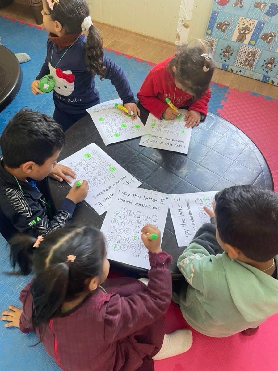 Middle East Kids at table.jpeg