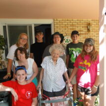 Week of Hope crew with their resident